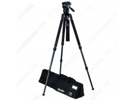 Miller CX2 Fluid Head with Solo 75 2 Stage Carbon Fiber Tripod System